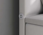 Lade das Bild in den Galerie-Viewer, Luxuriöses Repos Boxspringbett mit LED Beleuchtung, USB-Anschlüssen &amp; Komfort-Matratze
