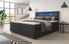 Luxuriöses Repos Boxspringbett mit LED Beleuchtung, USB-Anschlüssen & Komfort-Matratze