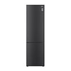 LG Kühl-Gefrierkombination 384L Smart Inverter Kompressor Matte Black EEK C