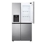 Lade das Bild in den Galerie-Viewer, LG Side-by-Side Kühlschrank, Silber, Door-in-Door, 635L, Eis- &amp; Wasserspender
