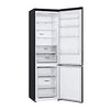 LG Kühl-Gefrierkombination Matte Black: Linear Kompressor, NatureFRESH, leise & effizient