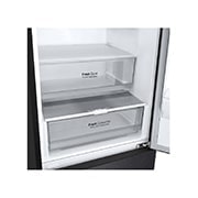 LG Kühl-Gefrierkombination Matte Black: Linear Kompressor, NatureFRESH, leise & effizient