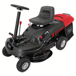 Lade das Bild in den Galerie-Viewer, SCHEPPACH MR196-61 Aufsitzmäher: Kraftvoll, 61cm Schnitt, 6.5 PS, 150L Fangsack, Großflächen
