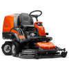 Husqvarna RC 318T Frontmäher: Wendiger Aufsitzmäher mit Knicklenkung, ACTech, Sammel-/Auswurf-Funktion