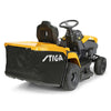 STIGA Estate 384 Essential Benzin Rasentraktor – 84cm Schnittbreite, Hydrostat, Mulchkit, 240L Fangkorb