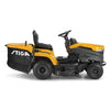 STIGA Estate 384 Essential Benzin Rasentraktor – 84cm Schnittbreite, Hydrostat, Mulchkit, 240L Fangkorb