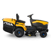 STIGA Estate 384e Akku-Rasentraktor Essential – Kraftvoll, leise, 84cm Schnitt, 48V Elektro-Power für 3000m²
