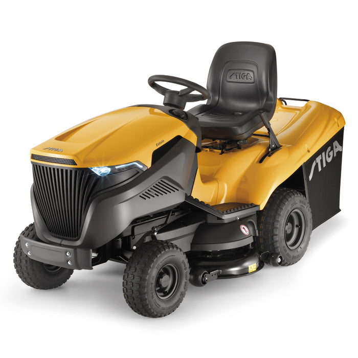 STIGA Estate 798 W Rasentraktor: Leistungsstark, 98cm Schnitt, 300L Fangkorb, Hydrostatantrieb