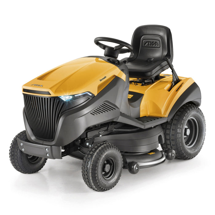 STIGA Tornado 7108 W Rasentraktor Experience - Leistungsstark 108 cm Seitenauswurf Mulchfunktion
