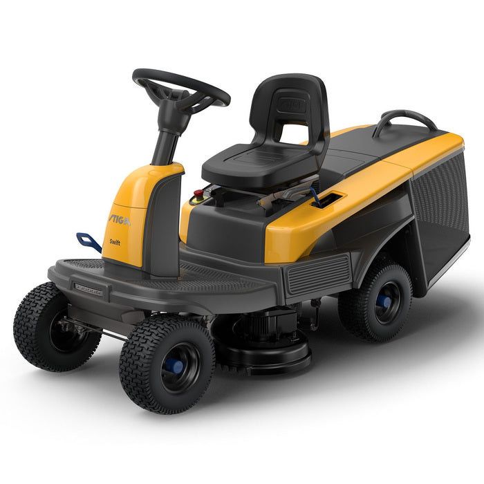 STIGA Swift 372e Akku-Rasentraktor: Kompakt, 72cm Schnittbreite, Wendig, ePower Wechselakkus für effiziente Gartenpflege