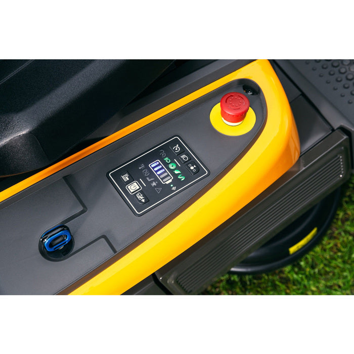 STIGA Swift 372e Akku-Rasentraktor: Kompakt, 72cm Schnittbreite, Wendig, ePower Wechselakkus für effiziente Gartenpflege
