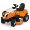 STIHL RT 4112 SZ Rasentraktor: Leistungsstarker 2-Zylinder Motor, 110 cm Schnittbreite, Hydrostatgetriebe, Seitenauswurf
