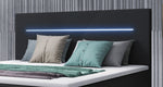 Lade das Bild in den Galerie-Viewer, Luxuriöses Boxspringbett Séjour mit LED-Beleuchtung &amp; Stauraum – Ultimativer Schlafkomfort
