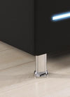 Séjour Boxspringbett mit LED-Beleuchtung, Kunstleder, Komfort, Taschenfederkernmatratze