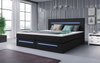 Luxuriöses Boxspringbett Séjour mit LED-Beleuchtung & Stauraum – Ultimativer Schlafkomfort