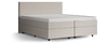 Boxspring-Welt Serie 1 Boxspringbett 180x200cm, Premium 7-Zonen-Taschenfederkern, hoher Schlafkomfort