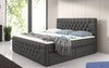 Sognare Boxspringbett Luxus Komfort mit Stauraum Schubladen Chesterfield Design