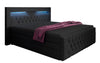 Luxuriöses Boxspringbett Sonno: LED, USB, Stauraum – Ultimativer Schlafkomfort