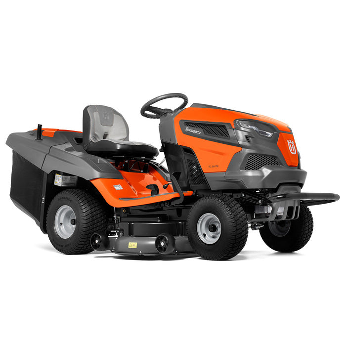 HUSQVARNA TC 242TX Rasentraktor mit kraftvollem Kawasaki Motor für große Gärten