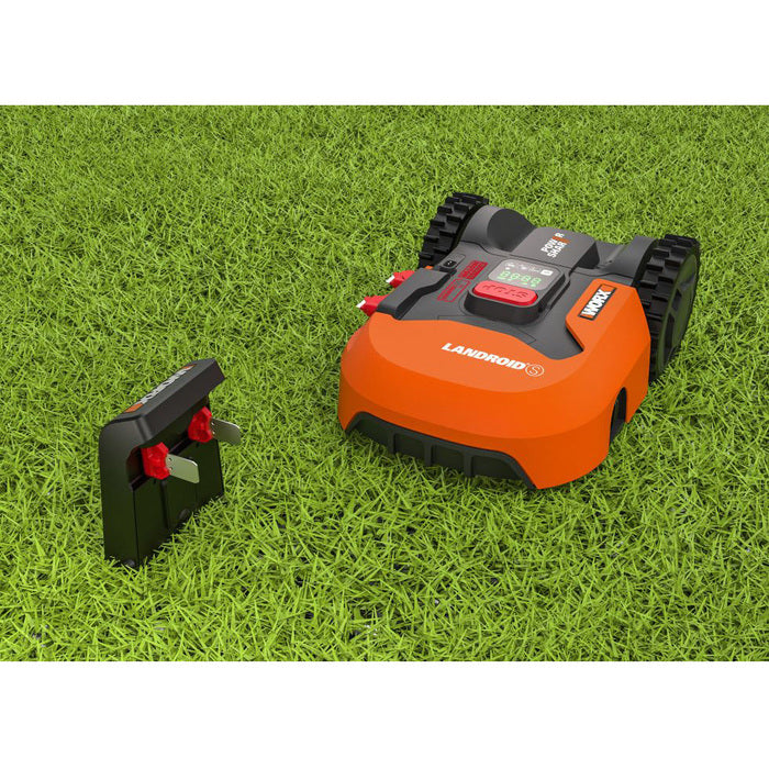 WORX Landroid S300 Autonomer Mähroboter für Rasen bis 300m² mit App-Steuerung