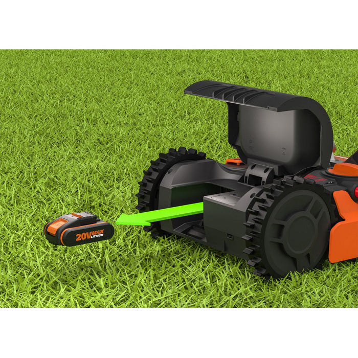 WORX Landroid S300 Autonomer Mähroboter für Rasen bis 300m² mit App-Steuerung