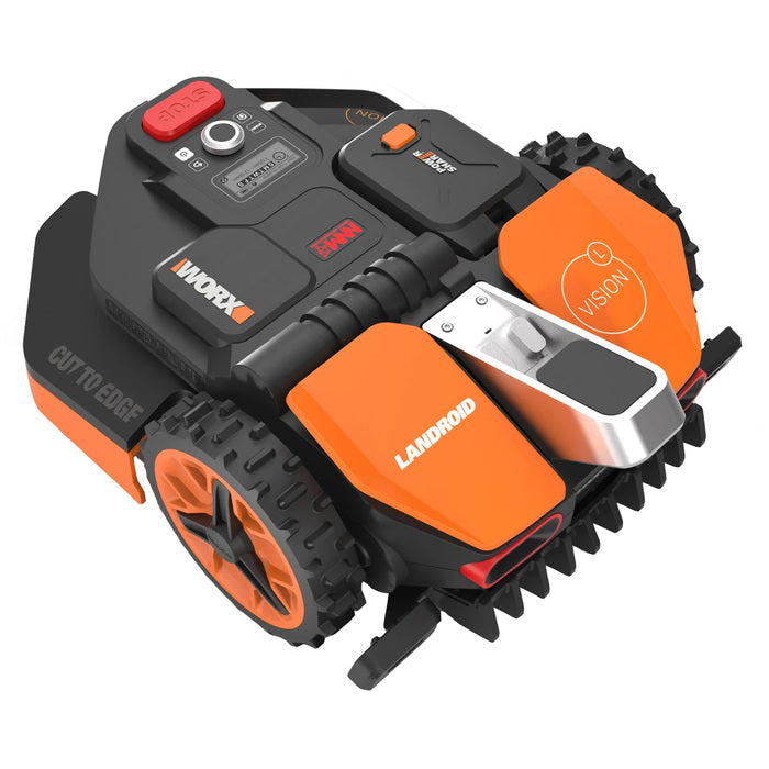 WORX Landroid Vision L1300 Mähroboter: Kabellos, KI, 1300m², 22cm Schnittbreite