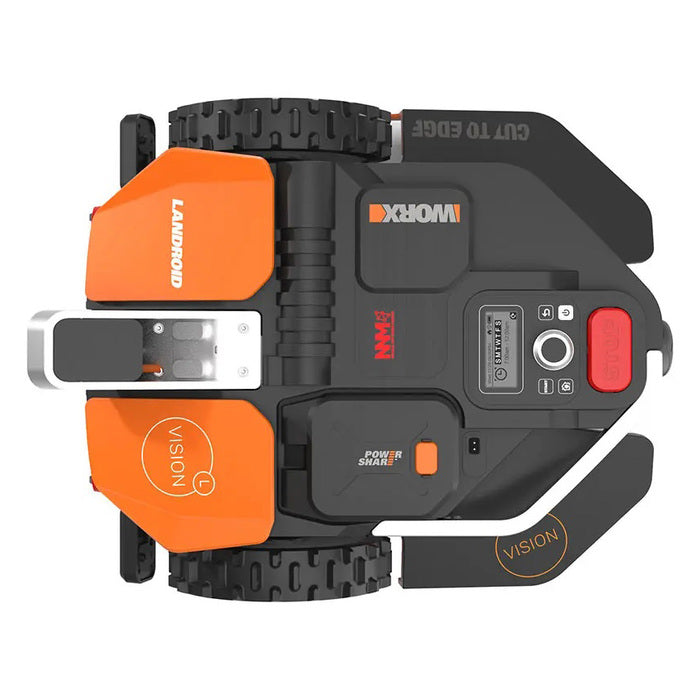 WORX Landroid Vision L1300 Mähroboter: Kabellos, KI, 1300m², 22cm Schnittbreite