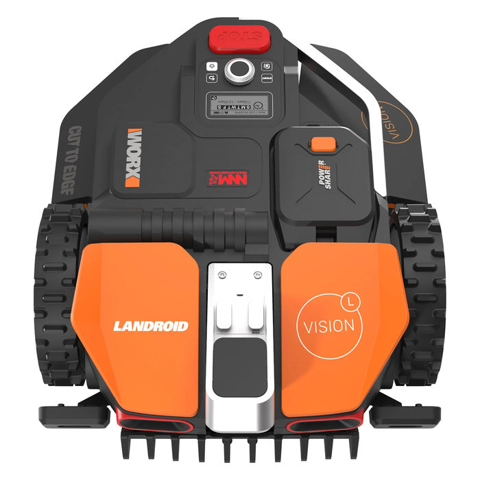 WORX Landroid Vision L1300 Mähroboter: Kabellos, KI, 1300m², 22cm Schnittbreite