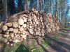 Hochwertiges Nadelholz Stammholz zum Selbstsägen, PEFC-zertifiziert, nachhaltig aus Ardennen-Wäldern