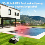 Lade das Bild in den Galerie-Viewer, MAMMOTION YUKA 2000 Mähroboter – Kabelloser Rasenroboter für 2000m² ohne Kehr-Kit
