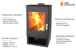 Lade das Bild in den Galerie-Viewer, Aicardo Kaminofen - 7,5 kW Holzofen, effizient, umweltfreundlich, Gusseisen-Rost
