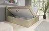 Carito Boxspringbett: Luxuriöses Schlafparadies mit 6 Stauraumfächern & USB-Ladeports