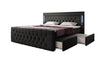 Luxuriöses Boxspringbett Diva: Modern, Komfortabel mit USB, LED und Stauraum