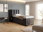 Lade das Bild in den Galerie-Viewer, Liano Luxus Boxspringbett elektrisch verstellbar, Samt, 90x200 cm, Optimaler Schlafkomfort
