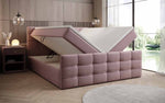 Lade das Bild in den Galerie-Viewer, Luxuriöses Boxspringbett Luxor Stoff mit Stauraum – Komfortabler Schlaf, Elegantes Design
