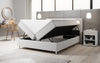 Luxus Boxspringbett Tesero mit Integriertem Stauraum, USB-Ladeanschlüssen und RGB-LED-Beleuchtung