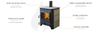 Vulkan 14 kW Holzofen-Set mit Oberausgang – Effizient & Platzsparend Heizen