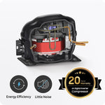Lade das Bild in den Galerie-Viewer, Samsung French Door Kühlschrank RF50C530EB1/EF: SmartThings, AI Energy, No Frost+, Premium Black Steel
