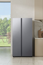 Lade das Bild in den Galerie-Viewer, Samsung RS70F Side-by-Side Kühlschrank, Schwarz, SpaceMax, No Frost, AI Energie
