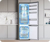 Samsung Kühl-Gefrierkombination: SpaceMax, No Frost+, A-20% Energieeffizienz, AI Energy