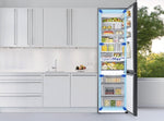 Lade das Bild in den Galerie-Viewer, Samsung Bespoke Kühl-Gefrierkombination, 387L, Edelstahl Look, No Frost+, SpaceMax
