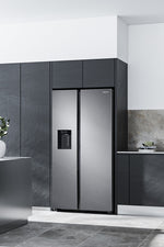 Lade das Bild in den Galerie-Viewer, Samsung RS8000C Side-by-Side Kühlschrank: AI Energy, 634L, Wassertank, Silber

