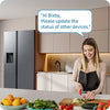 Samsung RS80F67KCFEF Side-by-Side Kühlschrank, Schwarz, AI-Sprachsteuerung, Auto-Türöffnung, SmartThings