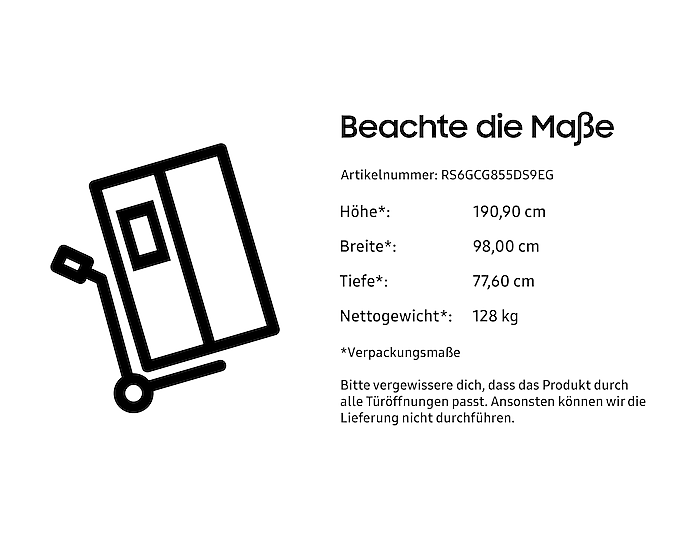 Samsung RS8000C Side-by-Side Kühlschrank: AI Energy, 634L, Wassertank, Silber