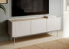 Elegantes Designer Lowboard Nero: Modernes TV-Möbel mit viel Stauraum