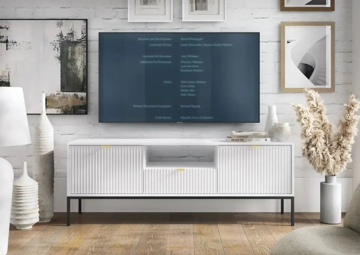 Verilo Designer Lowboard: Modernes TV-Möbel mit Elegantem Stil und Praktischem Stauraum