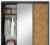 Designer Schrank Terino: Eleganter Moderner Kleiderschrank mit Vielseitigem Stauraum