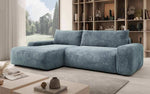 Lade das Bild in den Galerie-Viewer, Luxuriöses Designer Sofa Luma: Multifunktionales Ecksofa mit Stauraum &amp; Schlaffunktion
