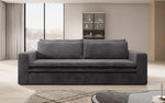 Lade das Bild in den Galerie-Viewer, Luxuriöses Designer Cord Sofa Tilo mit Schlaf- und Klappfunktion, Stauraum-Option
