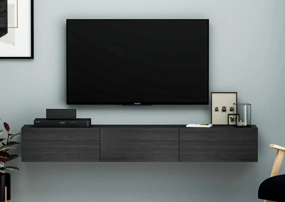 Elegantes Designer TV-Lowboard Verilo 180cm Modern Robust mit Viel Stauraum